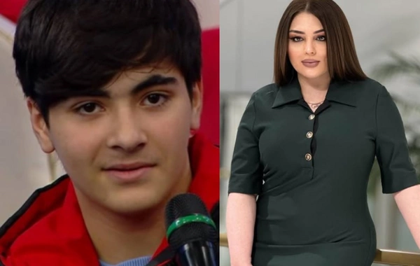 Səidə Dadaşova ilk dəfə oğulluğu ilə efirə çıxdı