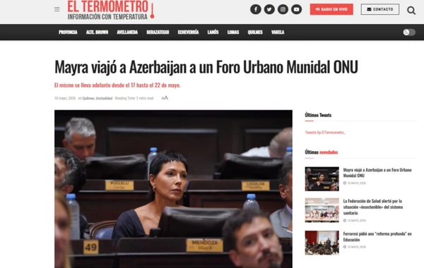Bakıda keçirilən WUF13 dünya mediasının diqqət mərkəzindədir