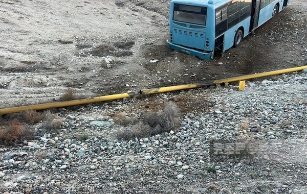 Ordubadda avtobus qaz kəmərini zədələyib, bir qrup abonent istiliksiz qalıb