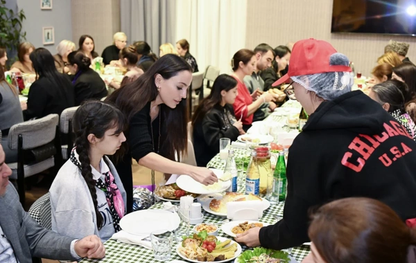 Leyla Əliyeva Qubada iftar məclisində iştirak edib