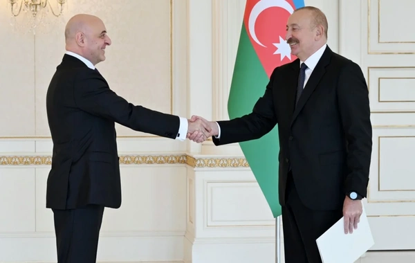 Президент Азербайджана принял новоназначенного посла Грузии в нашей стране
