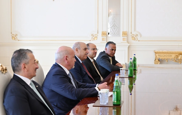 Президент Ильхам Алиев принял делегацию Палаты представителей Иорданского Хашимитского Королевства