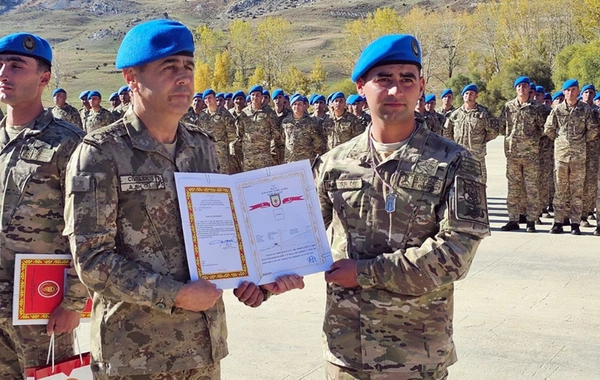 Türkiyədə Azərbaycan hərbçilərinin iştirakı ilə keçirilən kurs başa çatıb