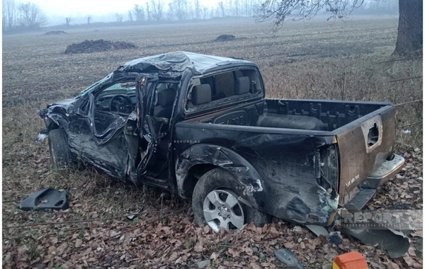 В Габале произошло ДТП, есть погибший и пострадавший
