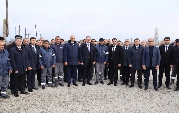 Göyçayın İkinci Ərəbcəbirli kəndi içməli su ilə təmin edilib