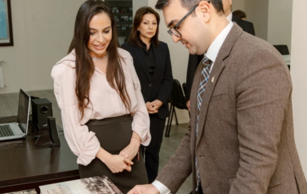 Leyla Əliyeva Bakı Beynəlxalq Multikulturalizm Mərkəzində olub