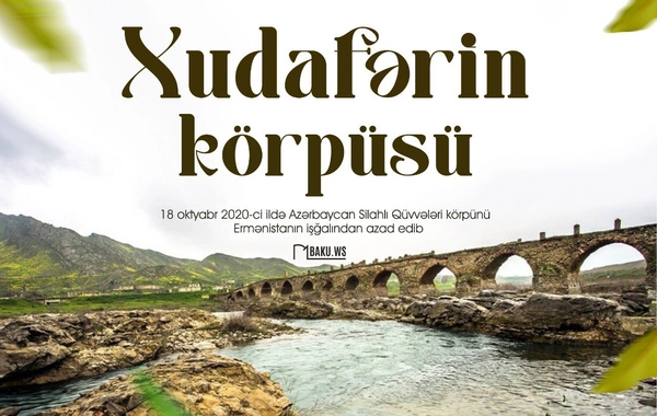 Xudafərin körpüsünün işğaldan azad olunmasından beş il ötür