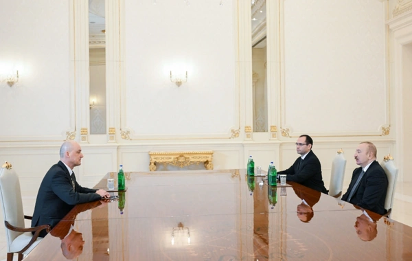 President of Azerbaijan received the president of John Deere for Central Asia and CIS countries