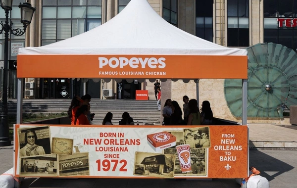 "Popeyes" Azərbaycanda üçüncü ən böyük filialını açdı