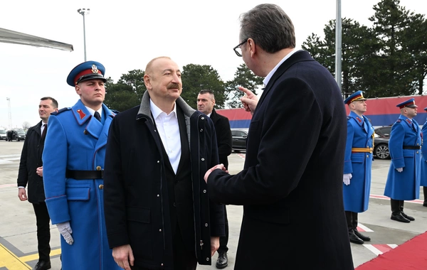 Завершился визит Президента Ильхама Алиева в Сербию