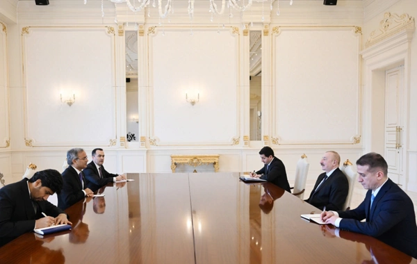 Ilham Aliyev received the Secretary General of the Economic Cooperation Organization