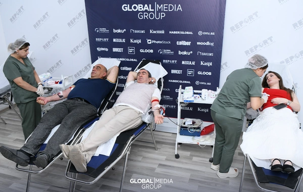 "Global Media Group" növbəti dəfə "Talassemiyasız həyat naminə" könüllü qanvermə aksiyasına qoşulub