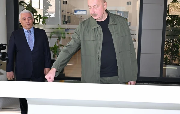 İlham Əliyev Kəlbəcərdə "Zar" KSES-in və SCADA sistemi vasitəsilə Göygöldə "Toğanalı" KSES-in açılışını edib