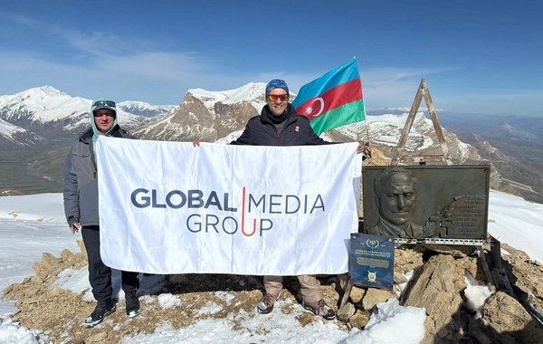 "Global Media Group" mediaholdinqin əməkdaşı "Heydər zirvəsi"nə yürüş edib