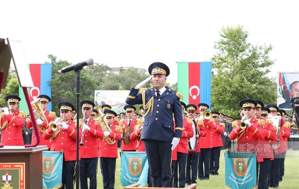 Heydər Əliyev adına Hərbi İnstitutda buraxılış mərasimi keçirilib