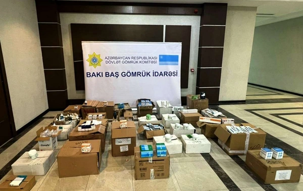Bakı Baş Gömrük İdarəsindən əməliyyat: Ölkəyə qanunsuz gətirilən tibbi vasitələr aşkarlandı