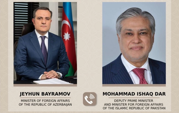 Azərbaycan və Pakistan XİN başçıları regional təhlükəsizlik məsələlərini müzakirə ediblər