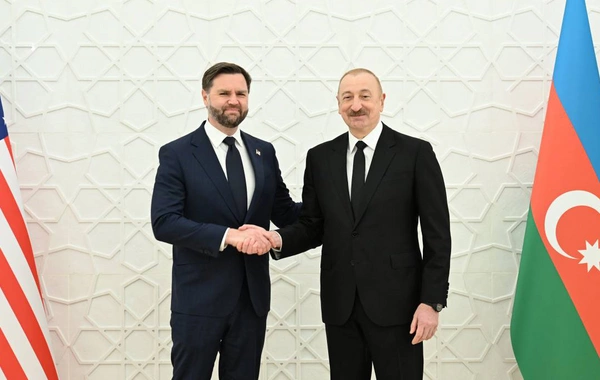 Prezident İlham Əliyevin Amerika Birləşmiş Ştatlarının Vitse-prezidenti ilə görüşündən video paylaşılıb