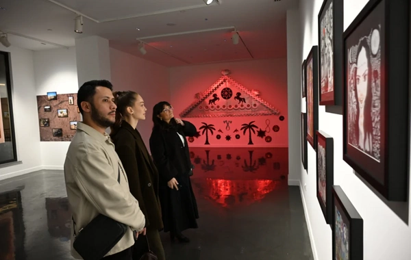 Leyla Aliyeva attended the exhibition "A House with a View of the Landscape"