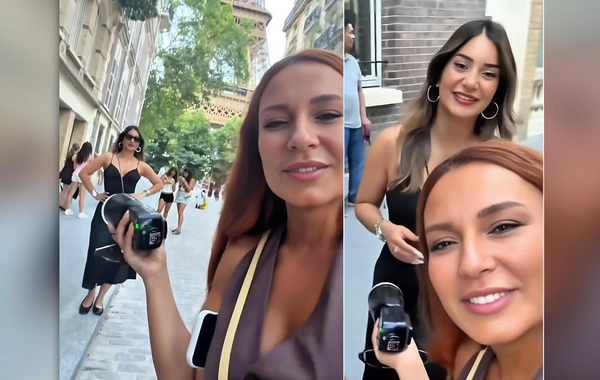 Xalq artisti qızı ilə Fransada fotosessiya etdirdi