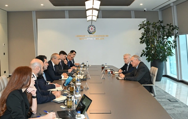 Mikayıl Cabbarov Alessandro Puliti ilə görüşüb