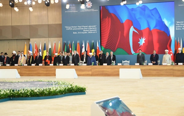 Dünya dini liderlərinin COP29 Bakı iştirakçılarına müraciəti qəbul edilib