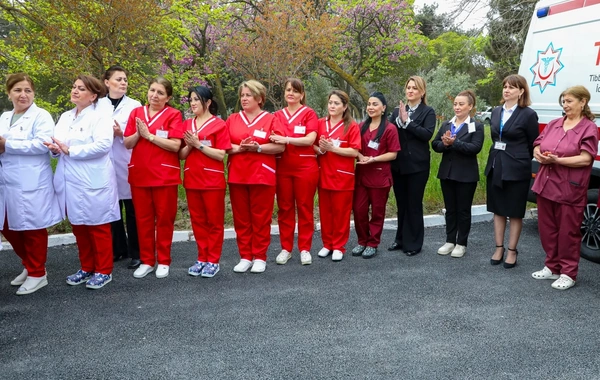 1 saylı İxtisaslaşdırılmış Poliklinikanın Laboratoriya şöbəsinin açılışı olub