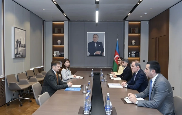 Ceyhun Bayramov BMT-nin Azərbaycanda yeni rezident əlaqələndiricisi ilə görüşüb