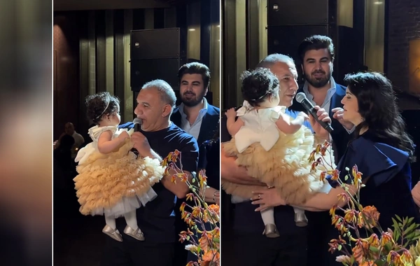 Ədalət Şükürovun nəvəsinin ad günündən GÖRÜNTÜLƏR