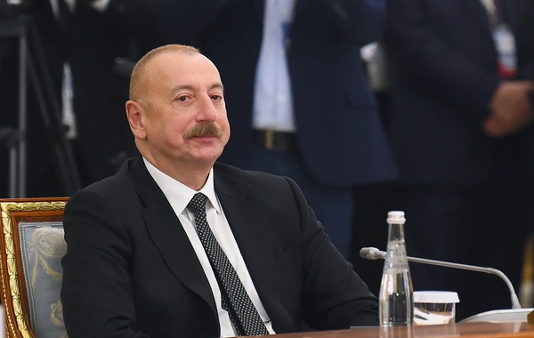 The President of Azerbaijan Ilham Aliyev arrived on a visit to Tajikistan