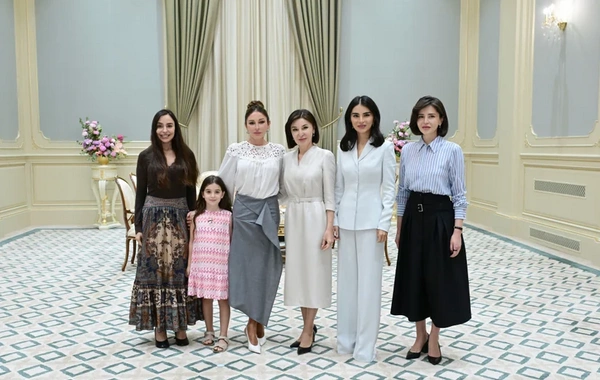 Daşkənddə Azərbaycanın və Özbəkistanın birinci xanımlarının təkbətək görüşü olub