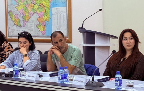 Jurnalistlər üçün "Media və insan hüquqları" mövzusunda məlumat sessiyası keçirilib