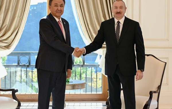 İlham Əliyev Qəbələdə Türk Dövlətləri Təşkilatının baş katibini qəbul edib