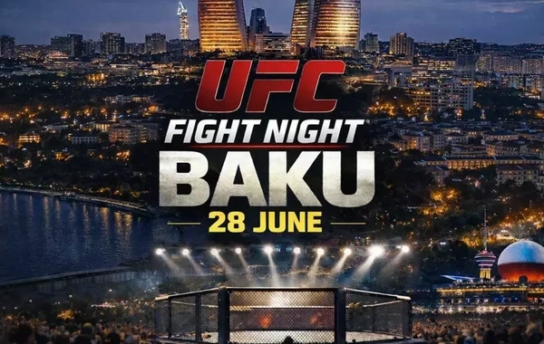Bakıda UFC Fight Night Baku turnirinə start verildi