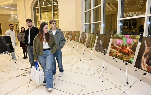 Leyla Əliyeva "Hirkan" sənədli filminin təqdimatında iştirak edib