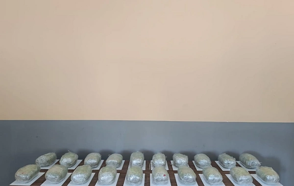 İrandan Azərbaycana 22 kq-dan çox narkotikin keçirilməsinin qarşısı alınıb