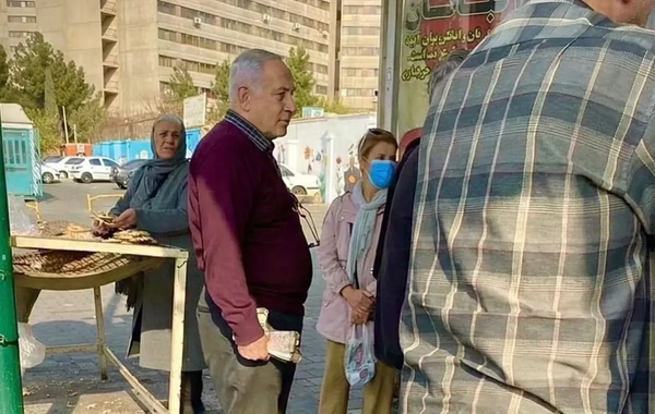 İranda Netanyahuya bənzəyən adam sosial mediada mübahisə yaratdı