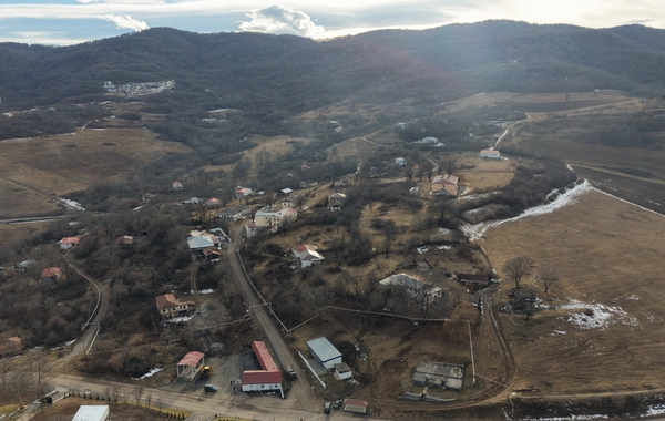 Президент Ильхам Алиев ознакомился с работами, проделанными в селе Чылдыран Агдеринского района