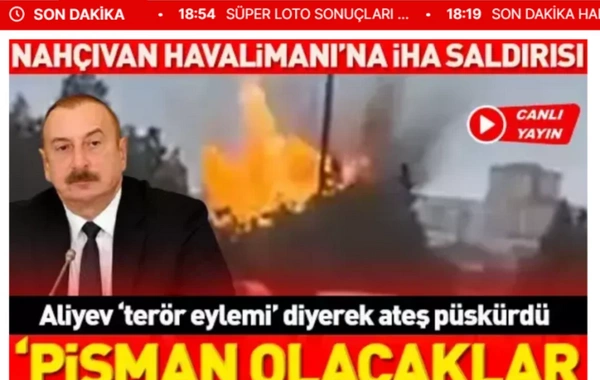 Türkiyə mediası Prezident İlham Əliyevin Təhlükəsizlik Şurasının iclasındakı çıxışını geniş işıqlandırıb