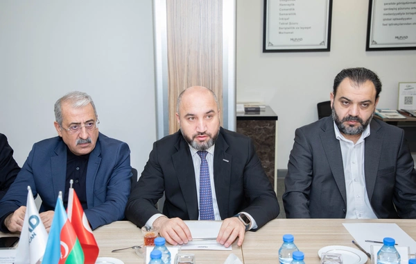 MÜSİAD Azərbaycanla VİDAL Özəl Sənaye Məhəlləsi arasında memorandum imzalandı