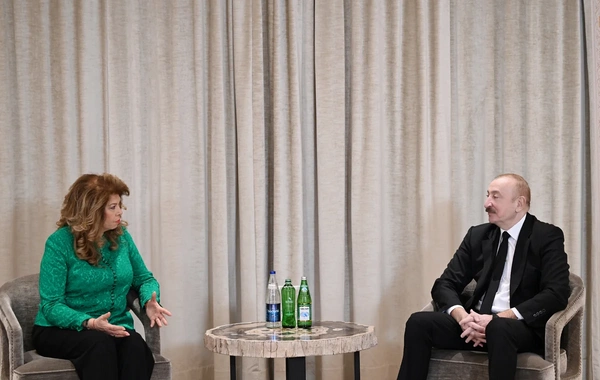 İlham Əliyev Münhendə Bolqarıstan prezidenti ilə görüşüb