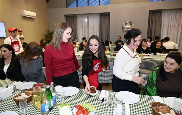 Leyla Əliyeva Qubada iftar məclisində iştirak edib