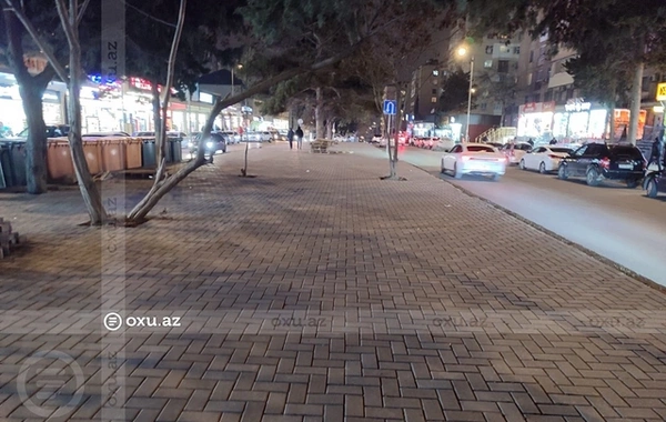 Əhmədlidə üç il əvvəl tikintiyə icazə verilməyən ərazidə AĞACLAR QIRILDI, yerinə daş döşəndi - Sakin ŞİKAYƏTİ