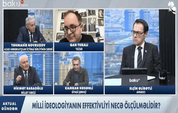 Bu hansı dildədir? - Canlı yayımda sərt polemika