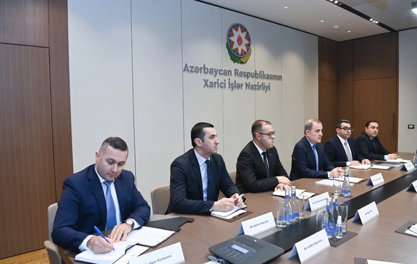 Ceyhun Bayramov NATO Baş katibinin müavini ilə Ermənistanla normallaşma prosesini müzakirə edib