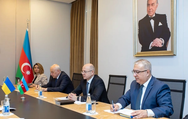 Azərbaycan Ukrayna ilə enerji təhlükəsizliyini müzakirə edib