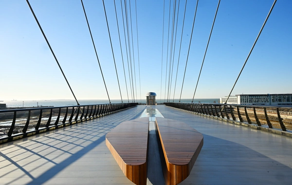 Prezident İlham Əliyev "Bakı Ağ Şəhər"də olub