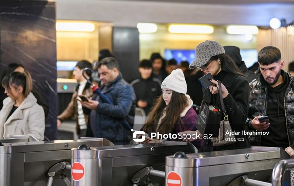 Ötən ay Bakı metrosundan istifadə edən sərnişinlərin SAYI AÇIQLANDI