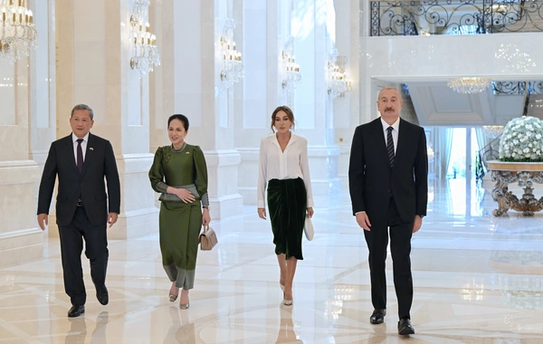 Prezident İlham Əliyevin adından Kamboca Baş nazirinin şərəfinə rəsmi nahar verilib