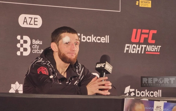 Rusiyalı MMA döyüşçüsü: "Qalib gəlməyə layiq idim"